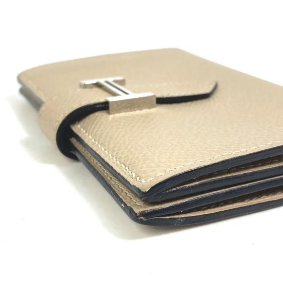 authenticity guaranteed HERMES Bearn mini Business Card Holder Card Case - Picture 6 of 7